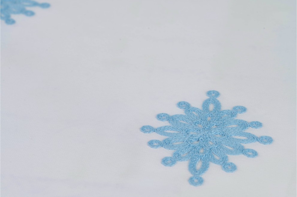 Embroidery on Chiffon - 10